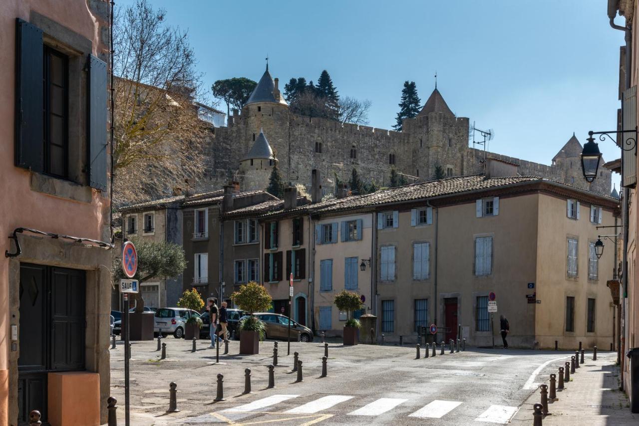 Les Gites De Laure - O Lit Divin, Instant De Volupte, Balneo Sauna, Climatisation, Netflix, 160M De La Cite Medievale Carcassonne Eksteriør billede